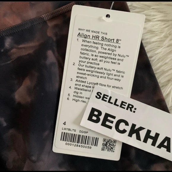 Lululemon align shorts size 4 - Picture 2 of 3